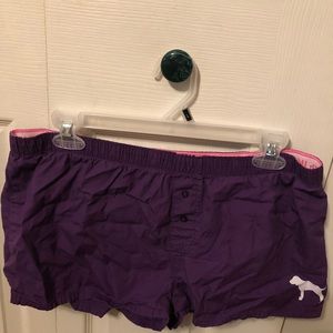 Victoria Secret Pink boxer sleep shorts